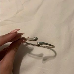 Silver hand cuff bracelet!!